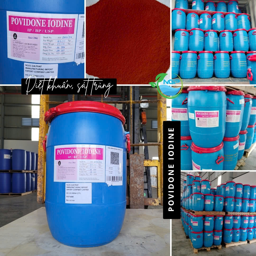 Hóa chất Povidone Iodine